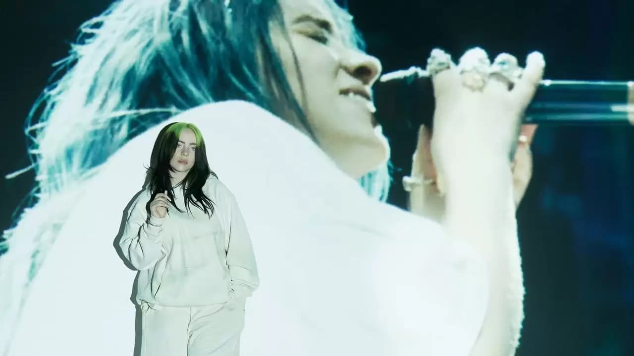 Billie Eilish: The World's a Little Blurry Backdrop