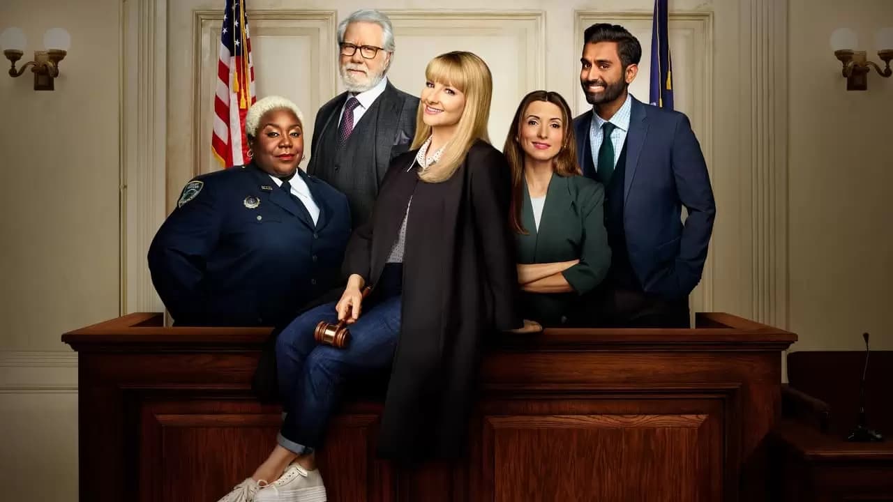 Night Court Backdrop