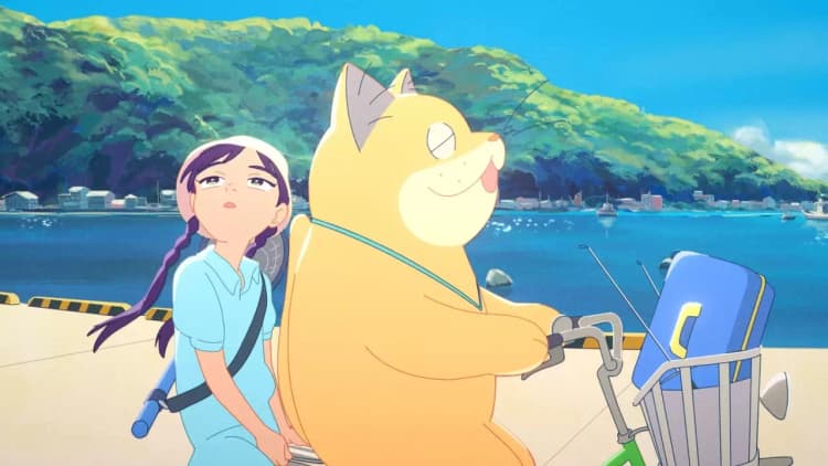 Ghost Cat Anzu Poster