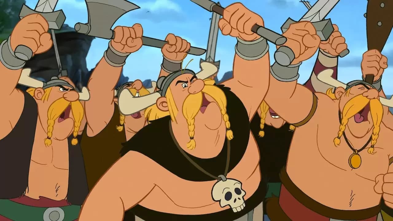 Asterix and the Vikings Backdrop