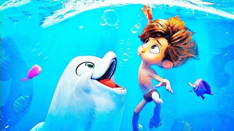 Dolphin Boy Poster