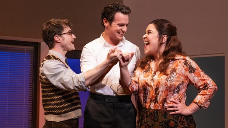 Merrily We Roll Along Poster