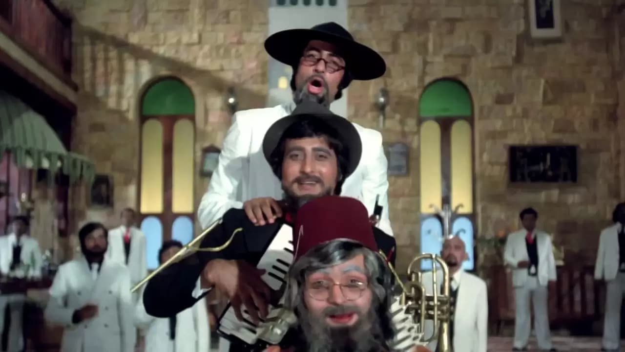 Amar Akbar Anthony Backdrop