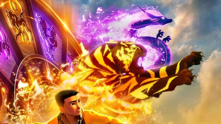 The Tiger's Apprentice Poster