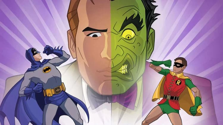Batman vs. Two-Face Poster