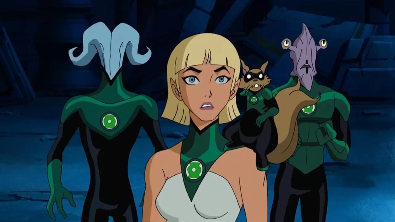 Green Lantern: First Flight Backdrop
