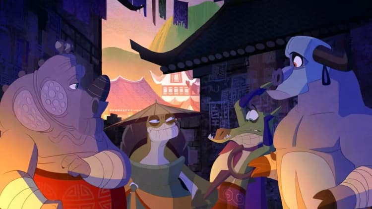 Kung Fu Panda: Secrets of the Masters Poster