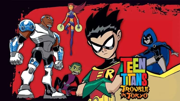 Teen Titans: Trouble in Tokyo Poster