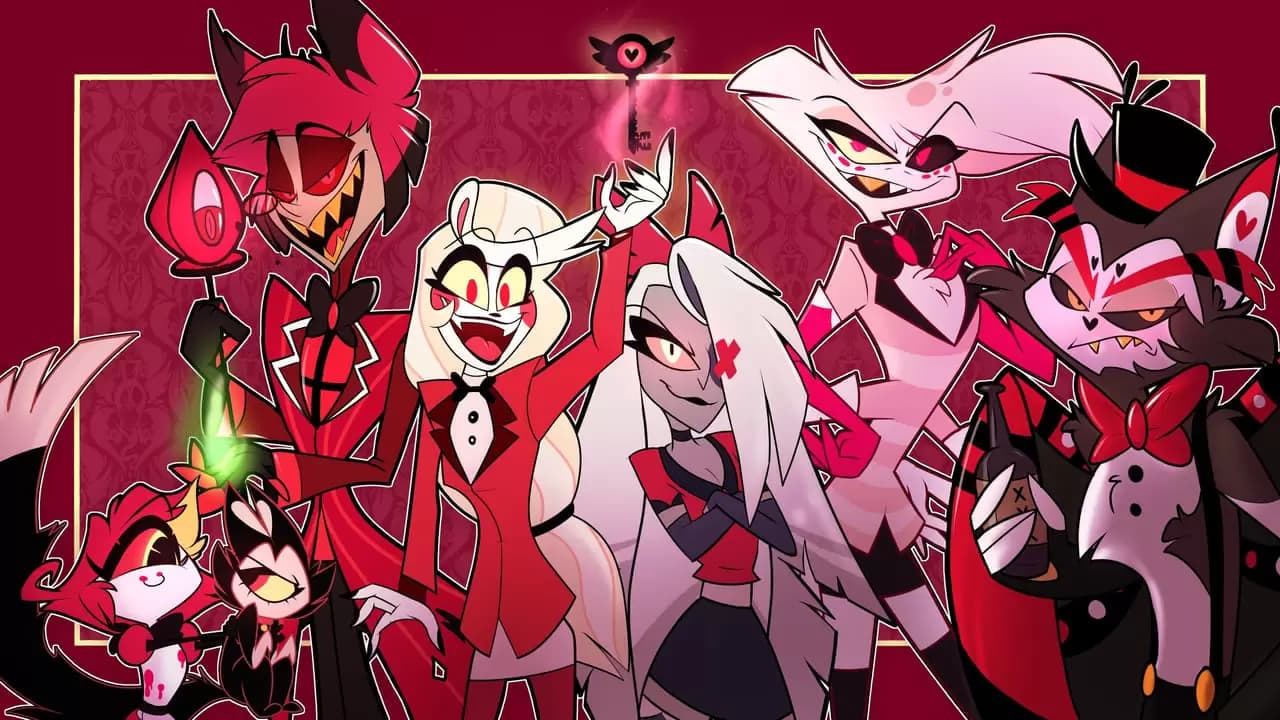 Hazbin Hotel Backdrop