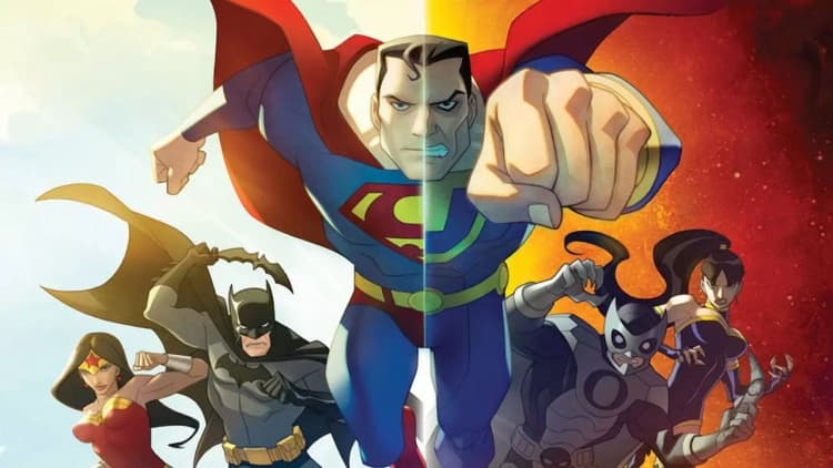 Justice League: Crisis on Two Earths Poster