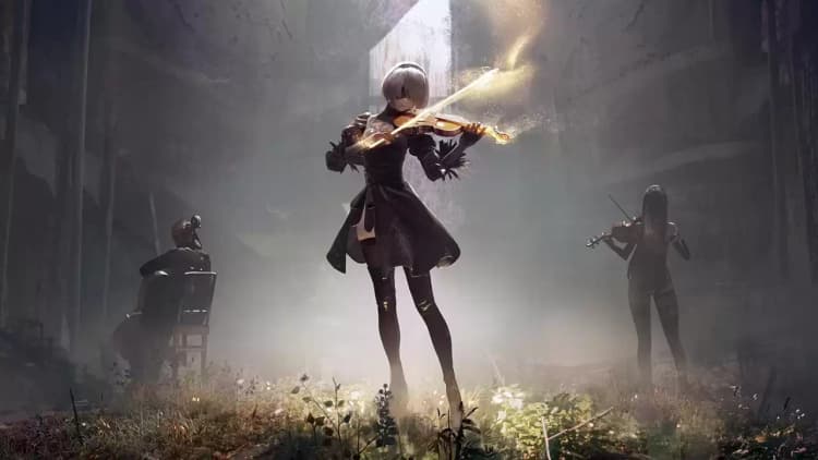 Nier: Automata Ver1.1a Poster
