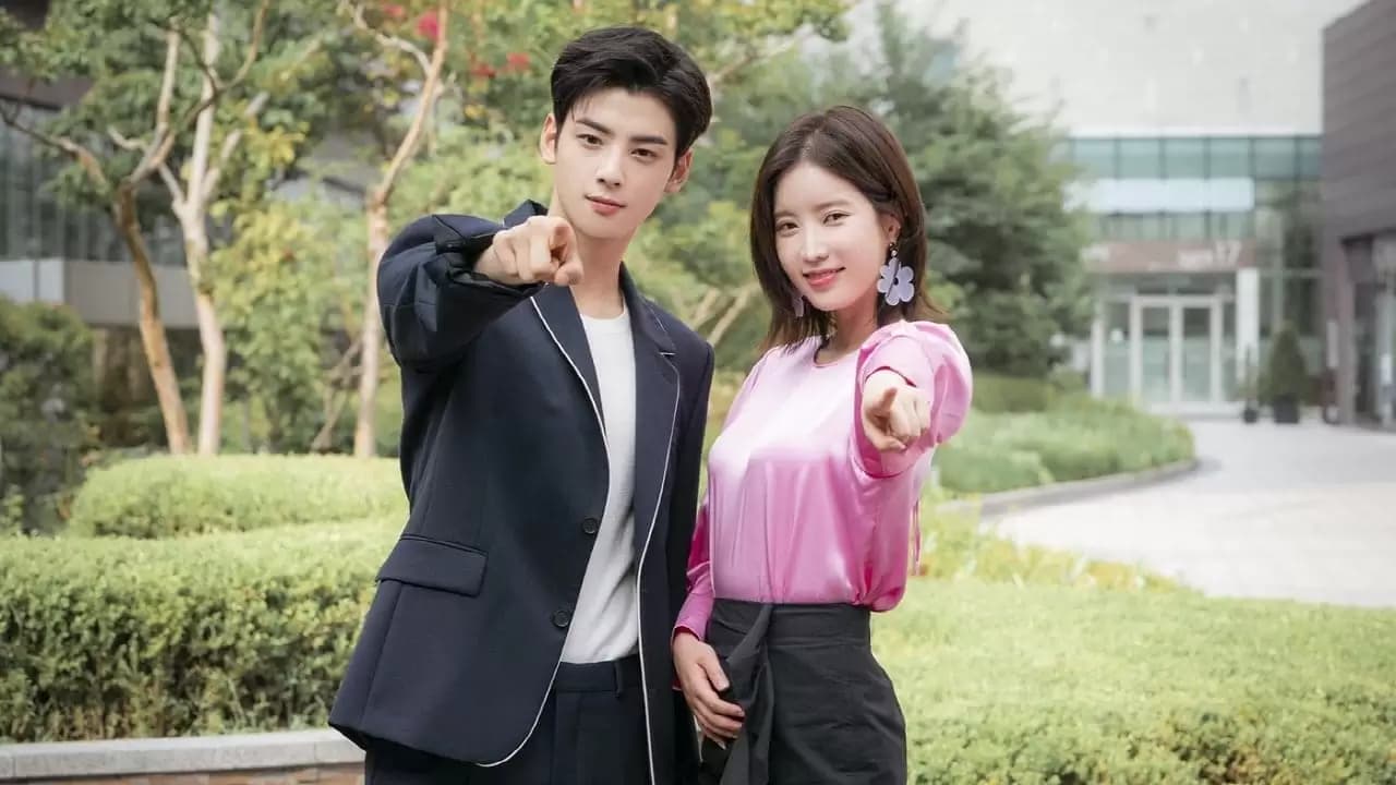 My ID Is Gangnam Beauty Backdrop