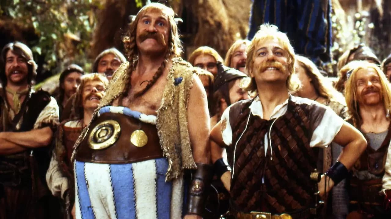 Asterix and Obelix vs. Caesar Backdrop