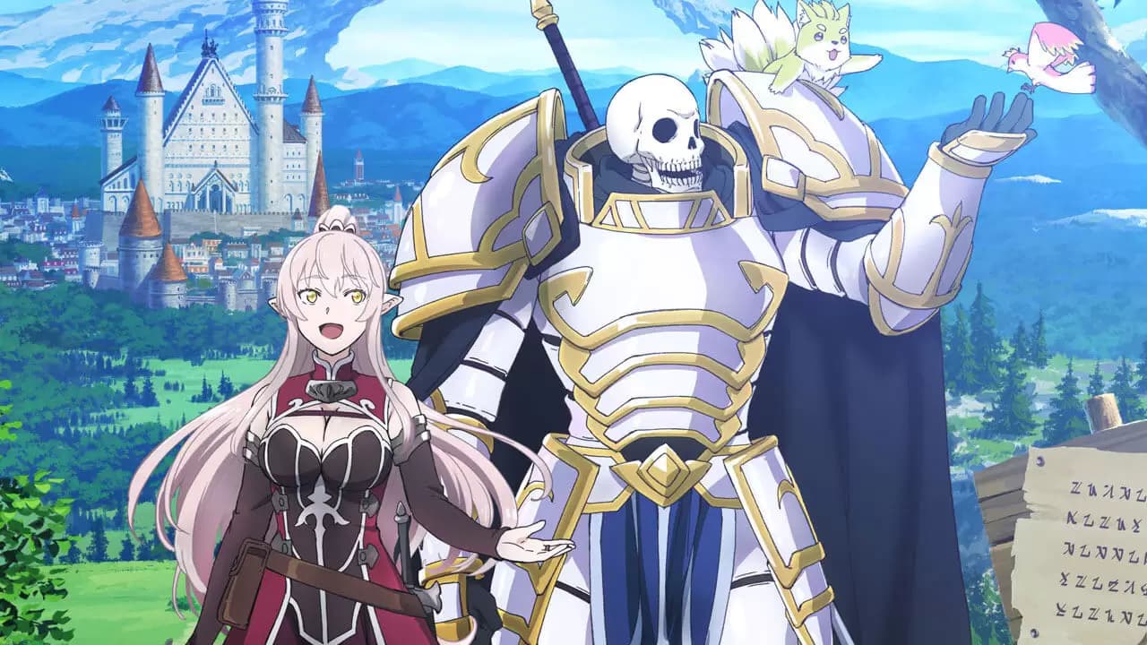 Skeleton Knight in Another World Backdrop