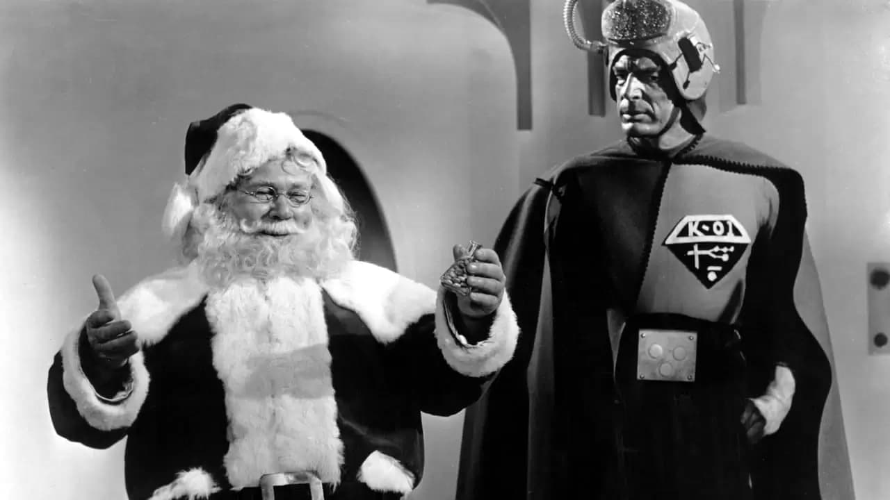 Santa Claus Conquers the Martians Backdrop