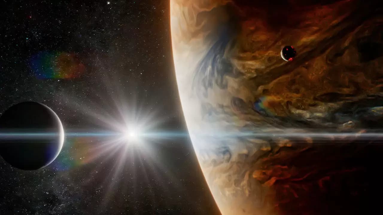 Solar System Backdrop