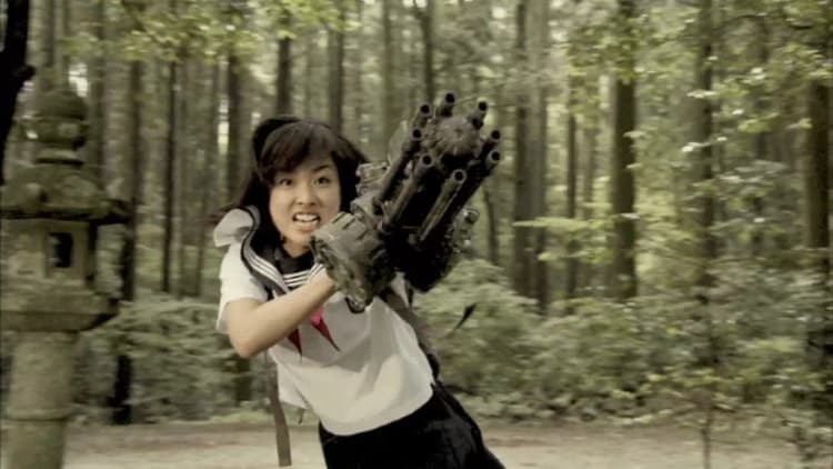 The Machine Girl Poster