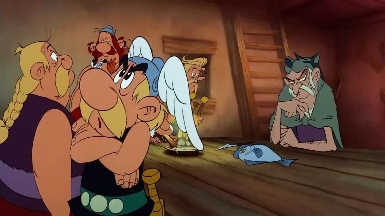 Asterix and the Big Fight Backdrop
