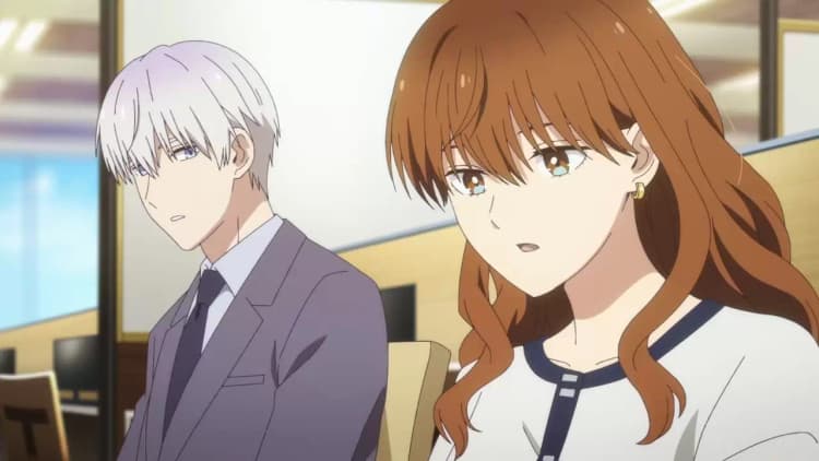 The Ice Guy and His Cool Female Colleague Poster