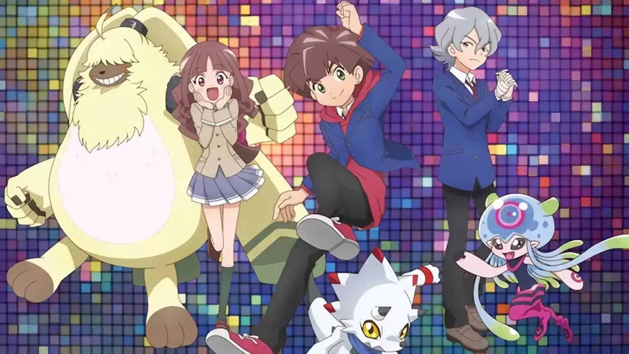 Digimon Ghost Game Backdrop