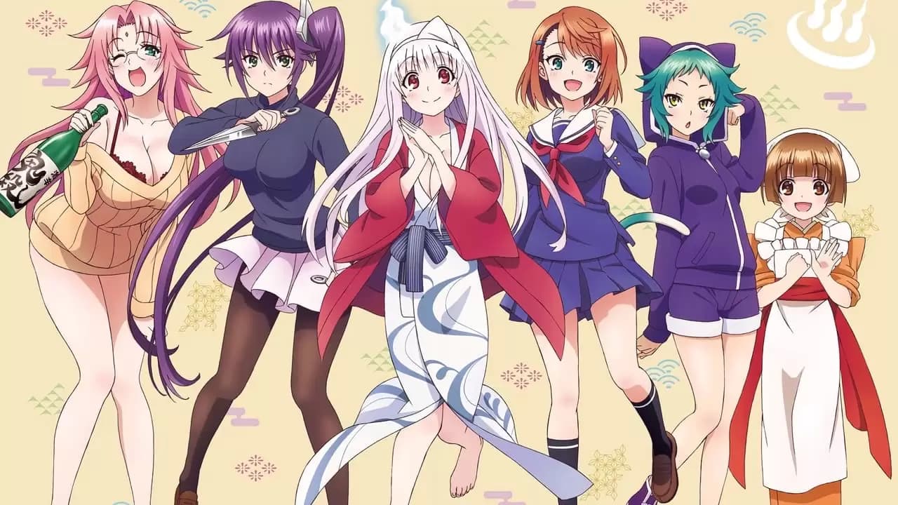 Yuragi-sou no Yuuna-san Backdrop