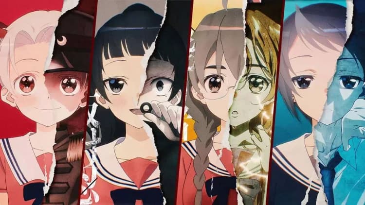 4-nin wa Sorezore Uso wo Tsuku Poster