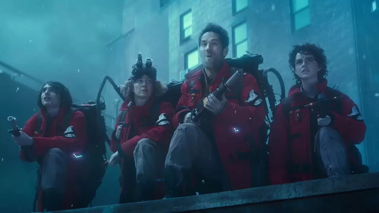 Ghostbusters: Frozen Empire Backdrop