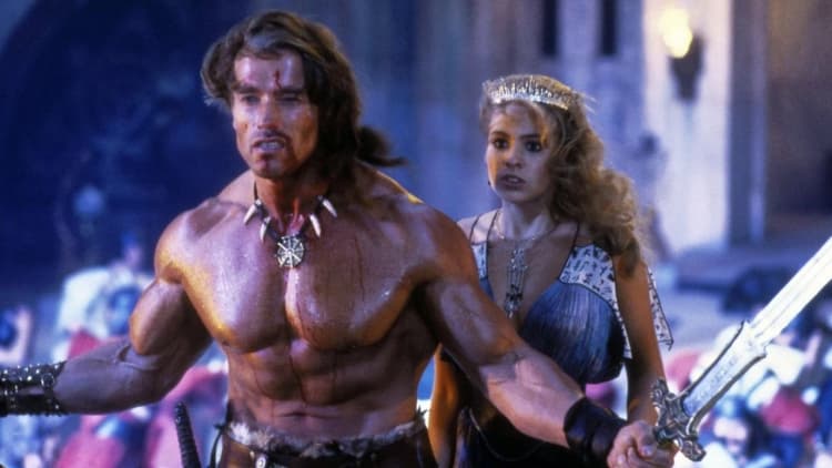Conan the Destroyer Poster