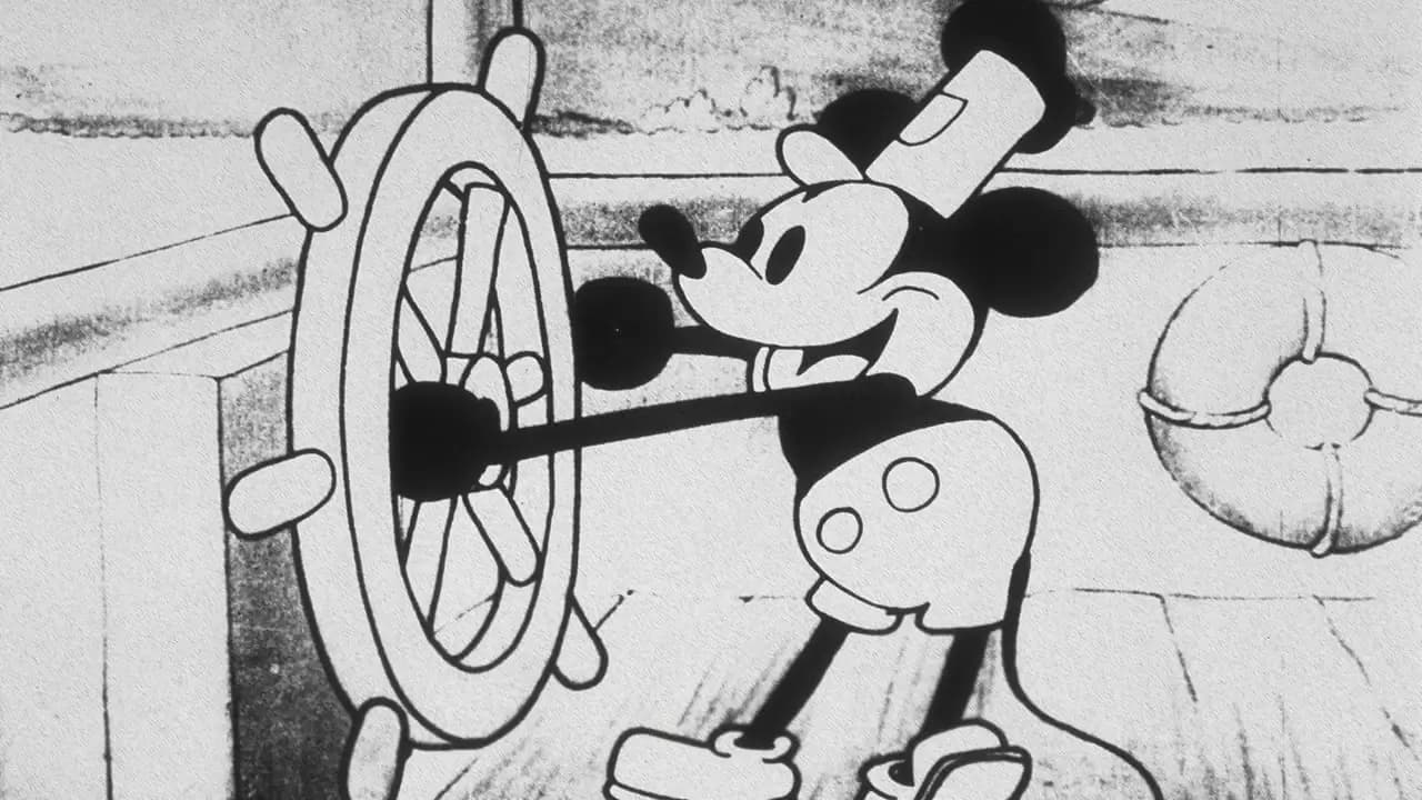 Steamboat Willie Backdrop