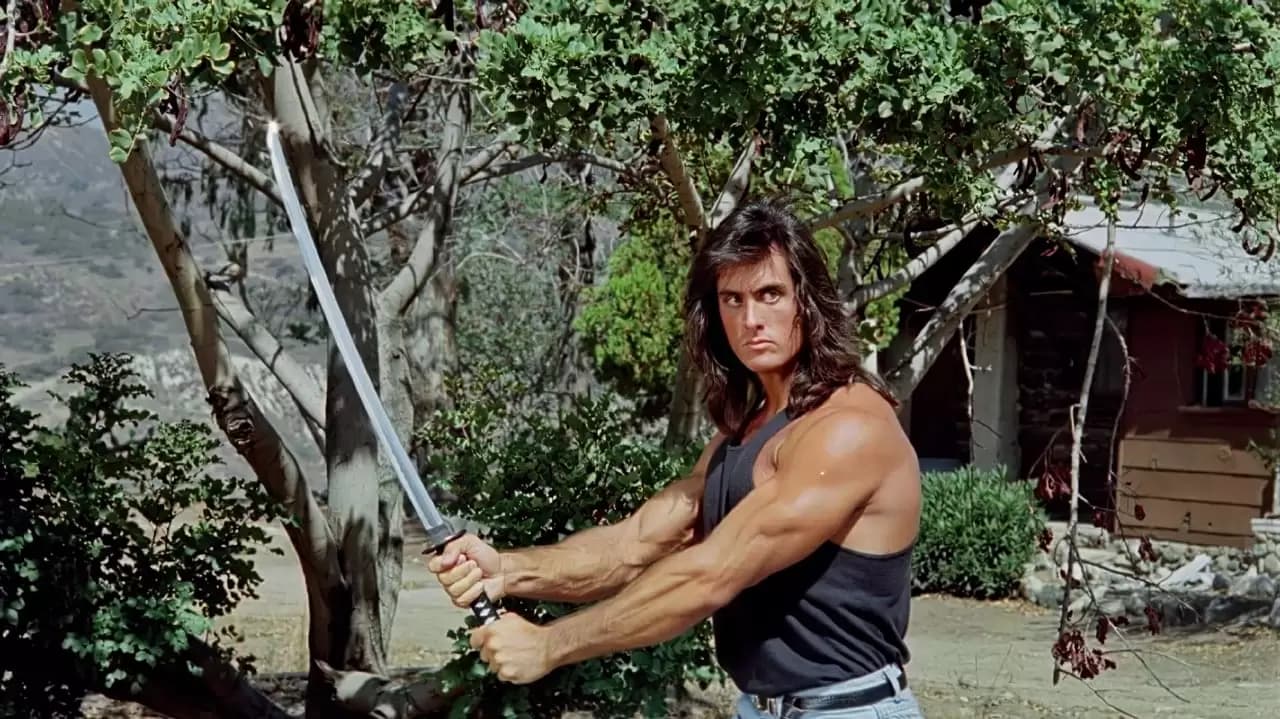 Samurai Cop Backdrop