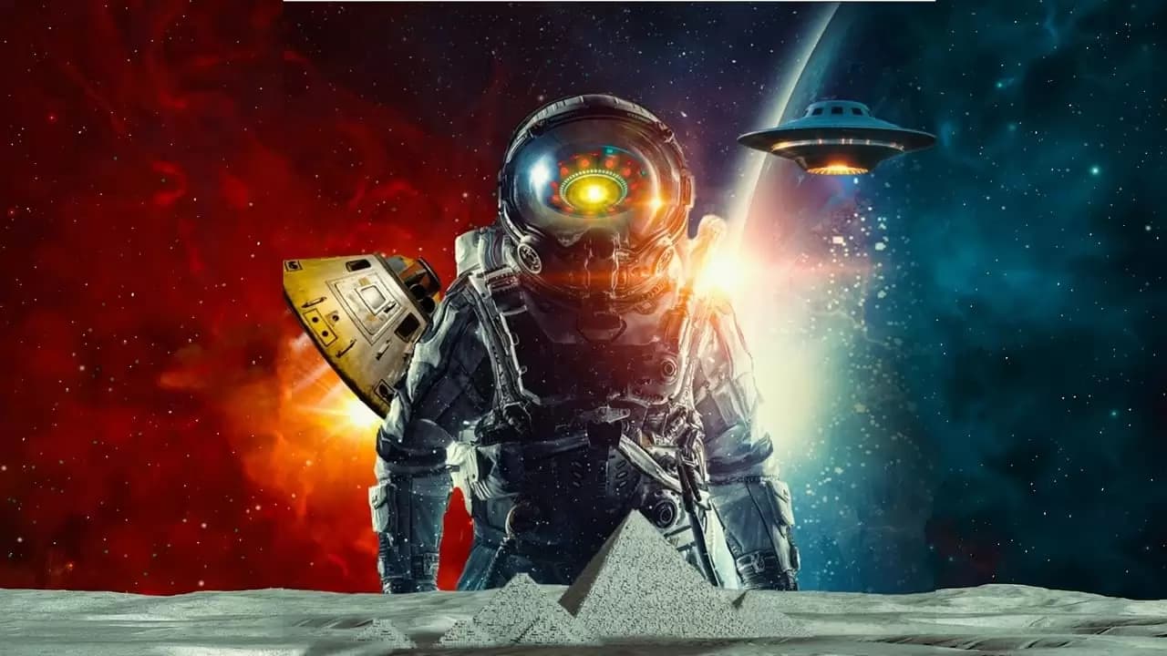 Secret Space UFOs: Apollo 1-11 Backdrop