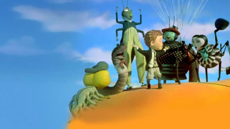 James and the Giant Peach Poster