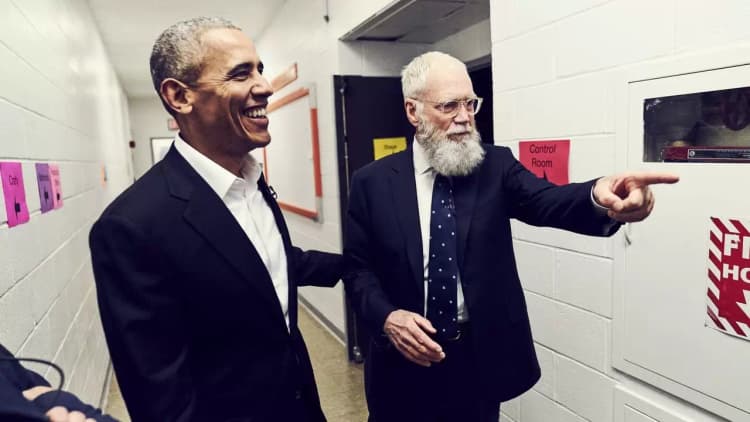 My Next Guest Needs No Introduction with David Letterman Poster