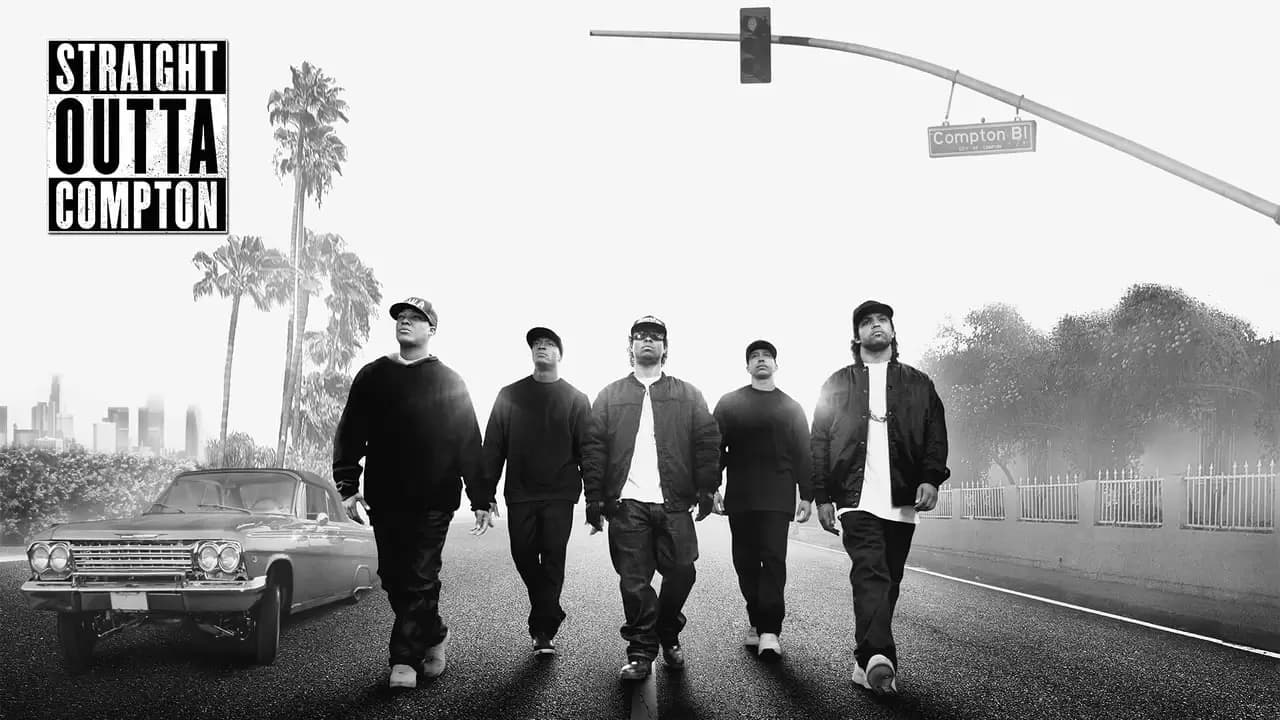 Straight Outta Compton Backdrop