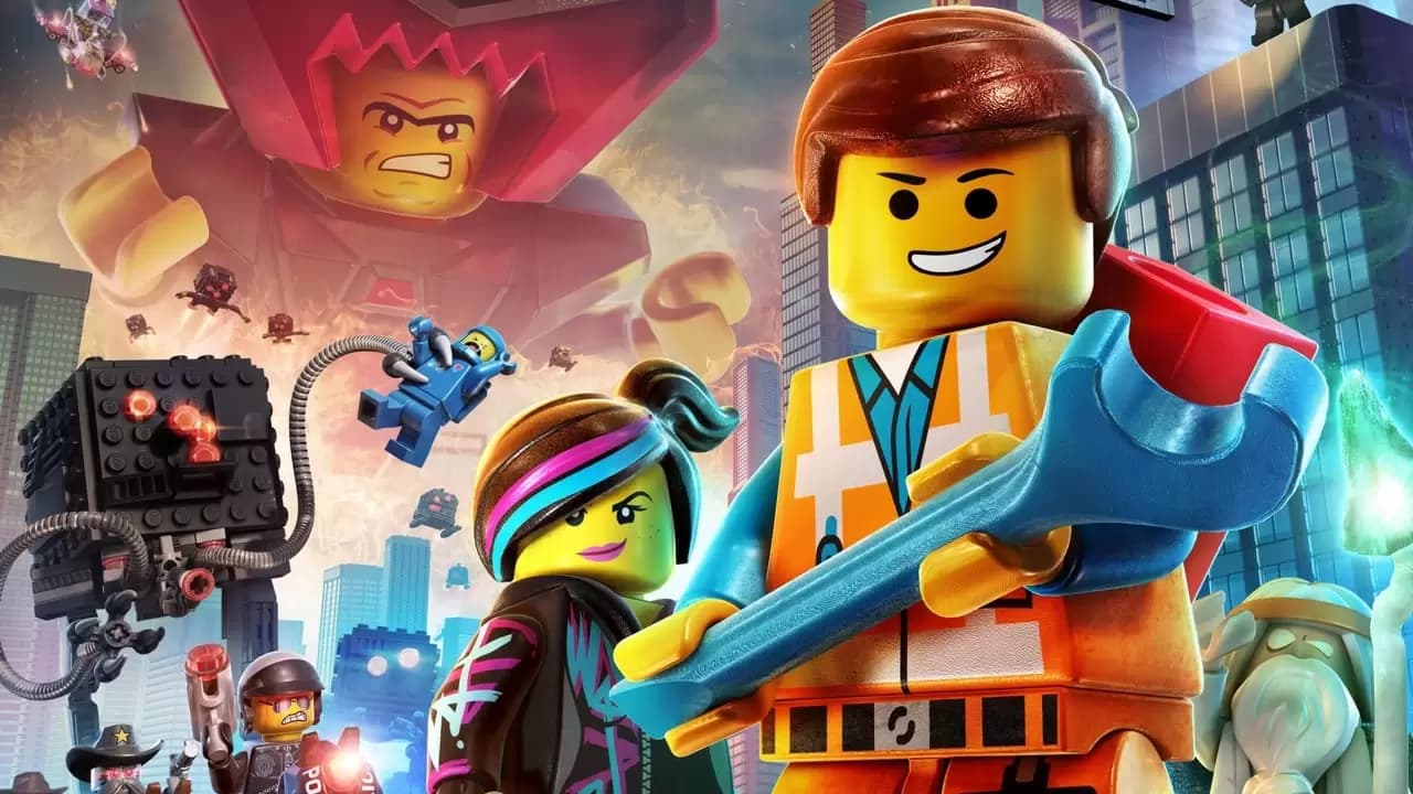 The Lego Movie Backdrop