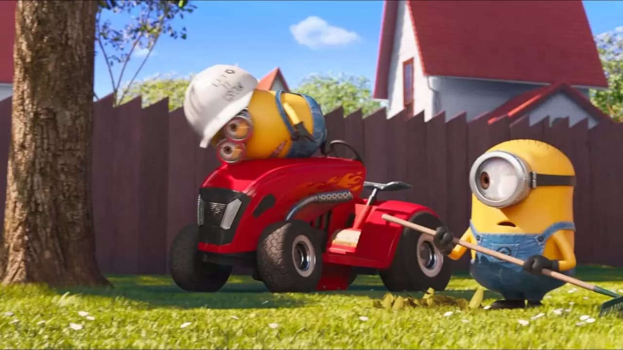 Mower Minions Backdrop