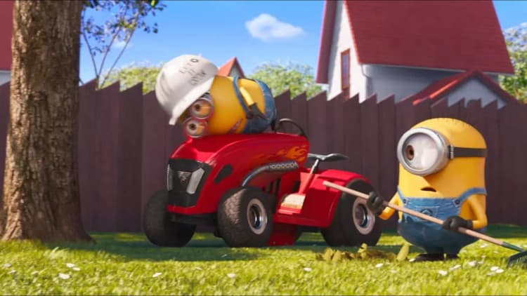 Mower Minions Poster