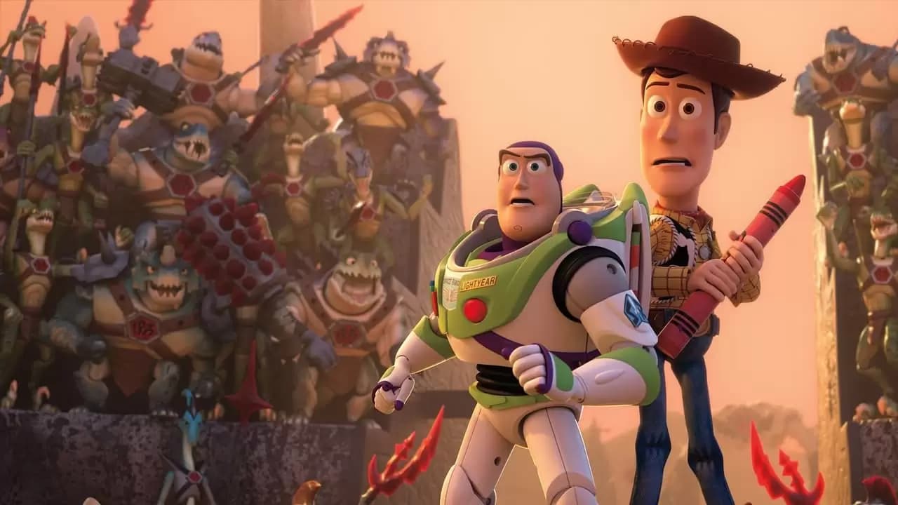 Toy Story That Time Forgot Backdrop