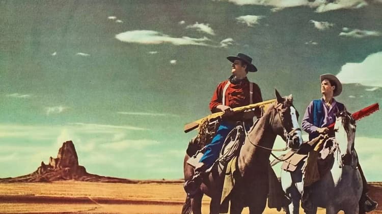 The Searchers Poster
