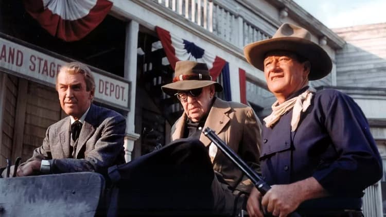 The Man Who Shot Liberty Valance Poster