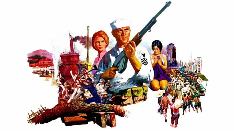 The Sand Pebbles Poster