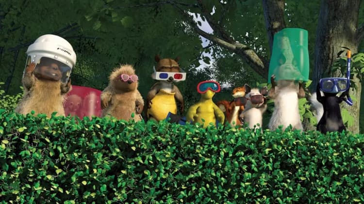 Over the Hedge Poster