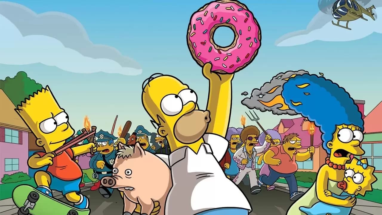 The Simpsons Movie Backdrop