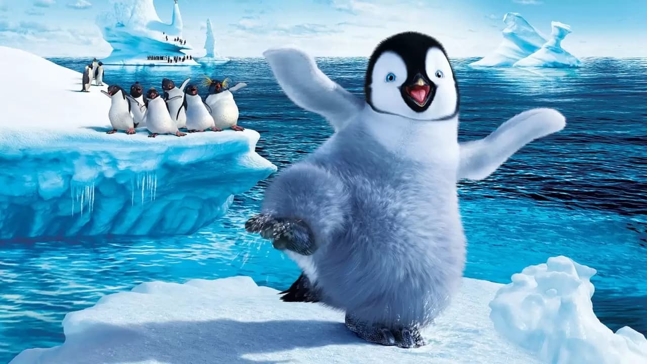 Happy Feet Backdrop