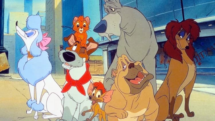 Oliver & Company Poster