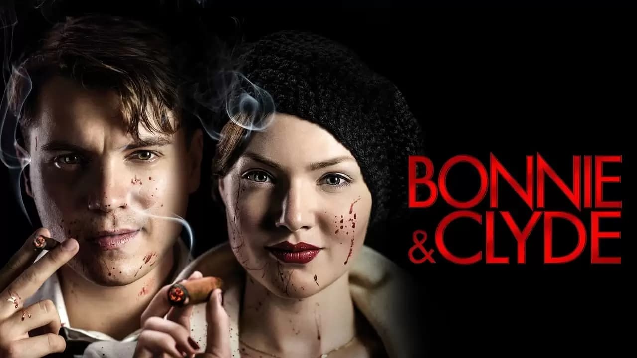 Bonnie & Clyde Backdrop