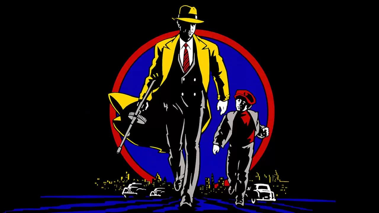 Dick Tracy Backdrop