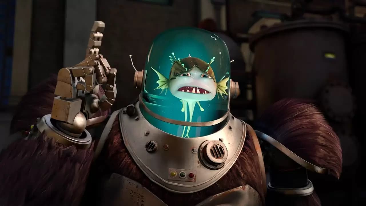 Megamind: The Button of Doom Backdrop