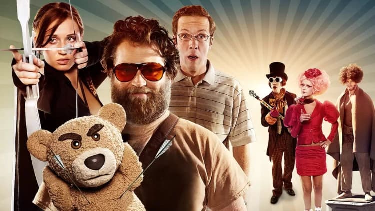 The Hungover Games Poster