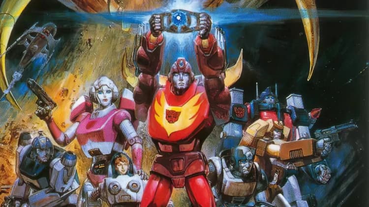 The Transformers: The Movie Poster
